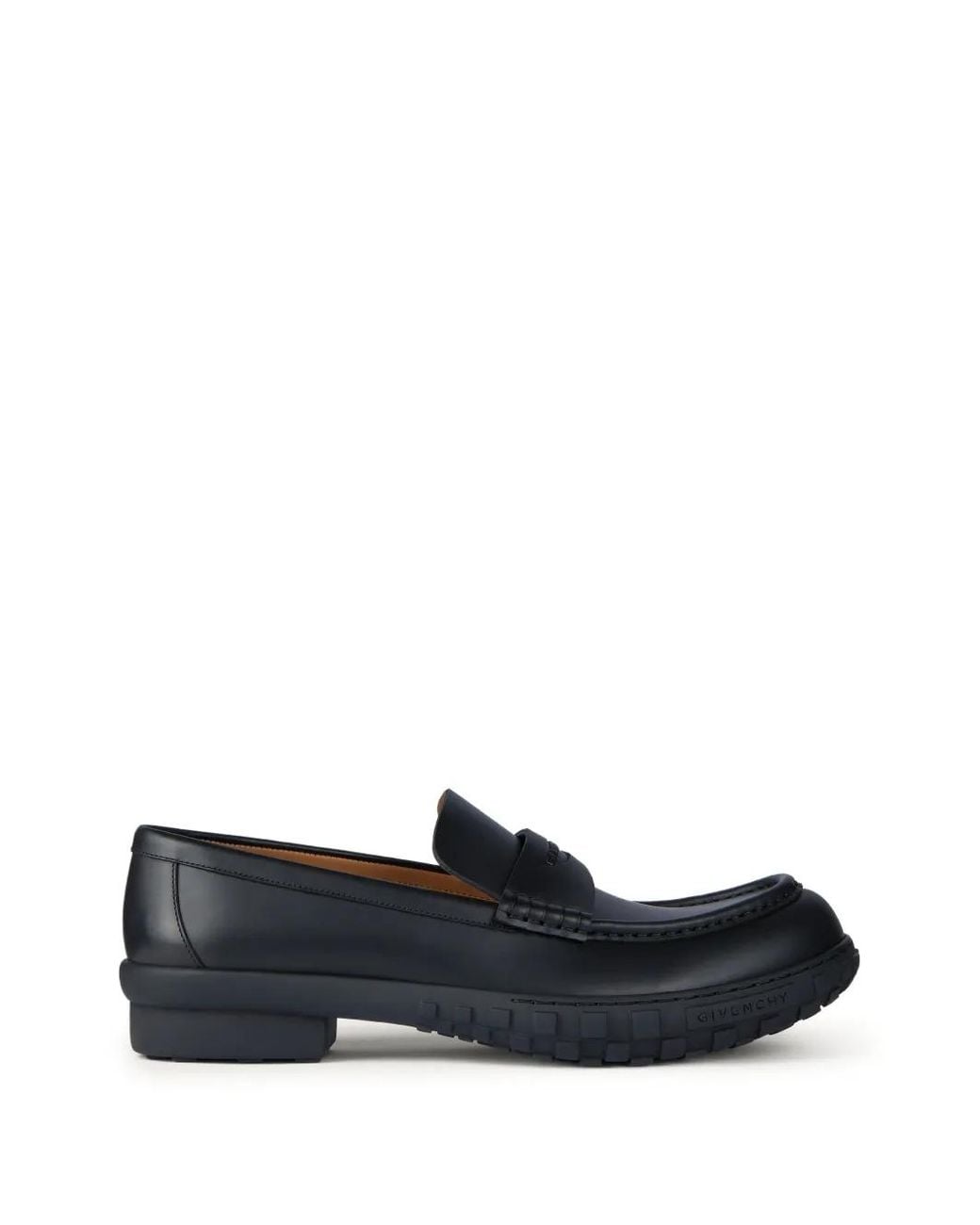 Givenchy Echo Loafer Aus Leder in Blue für Herren