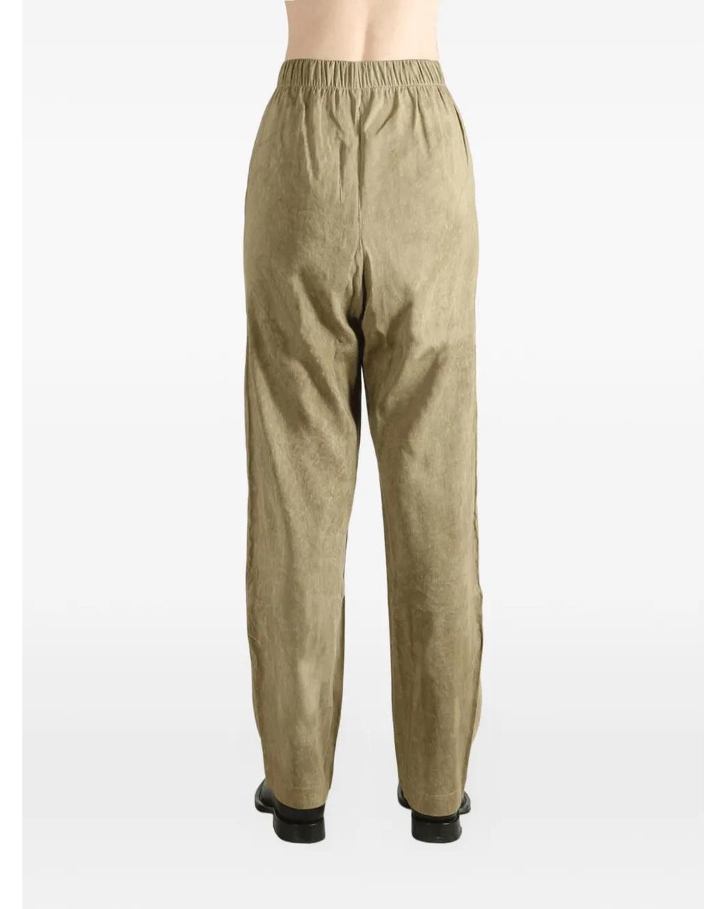 Cortana White Cassian Pleated Trousers