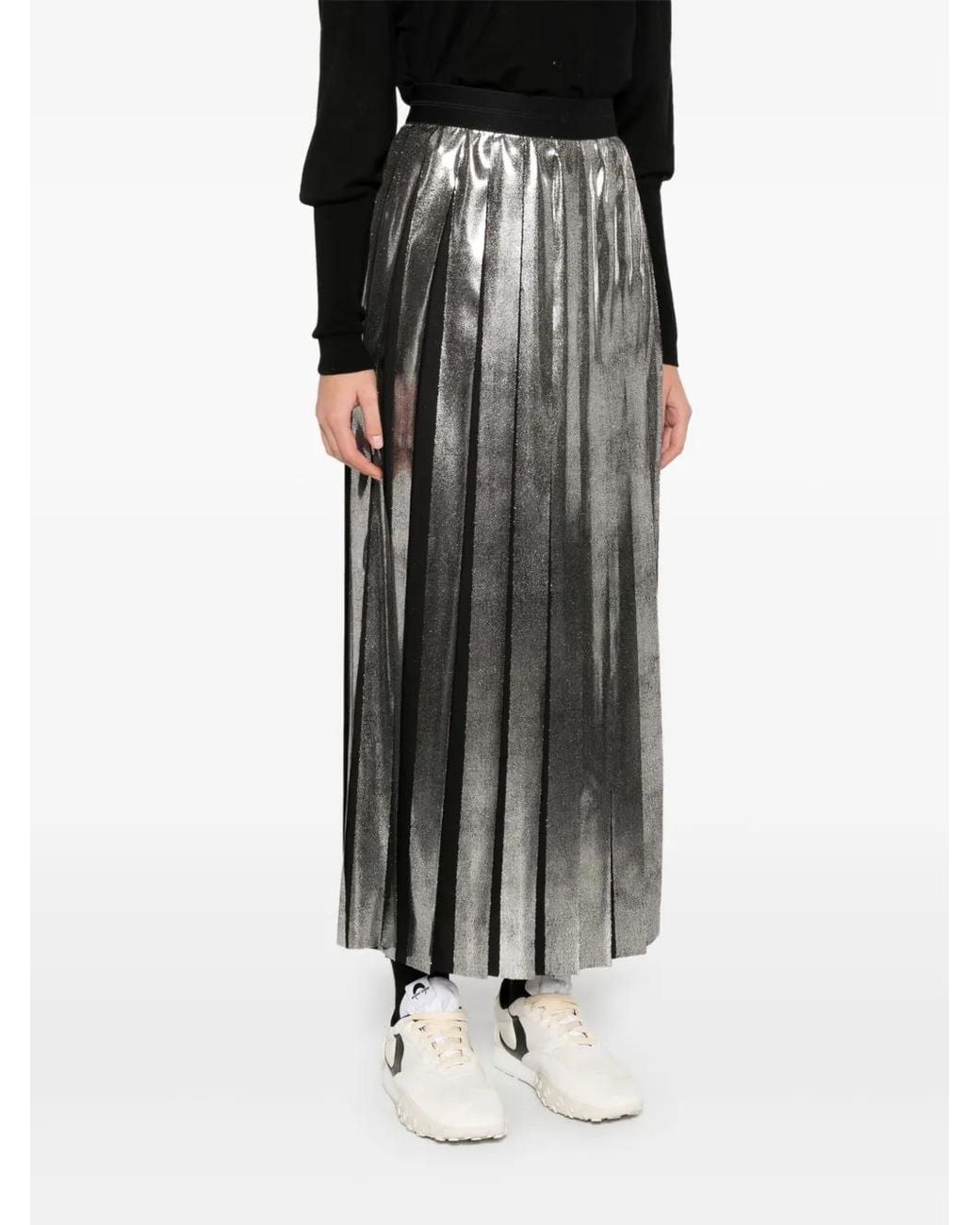 MSGM Gray Skirts