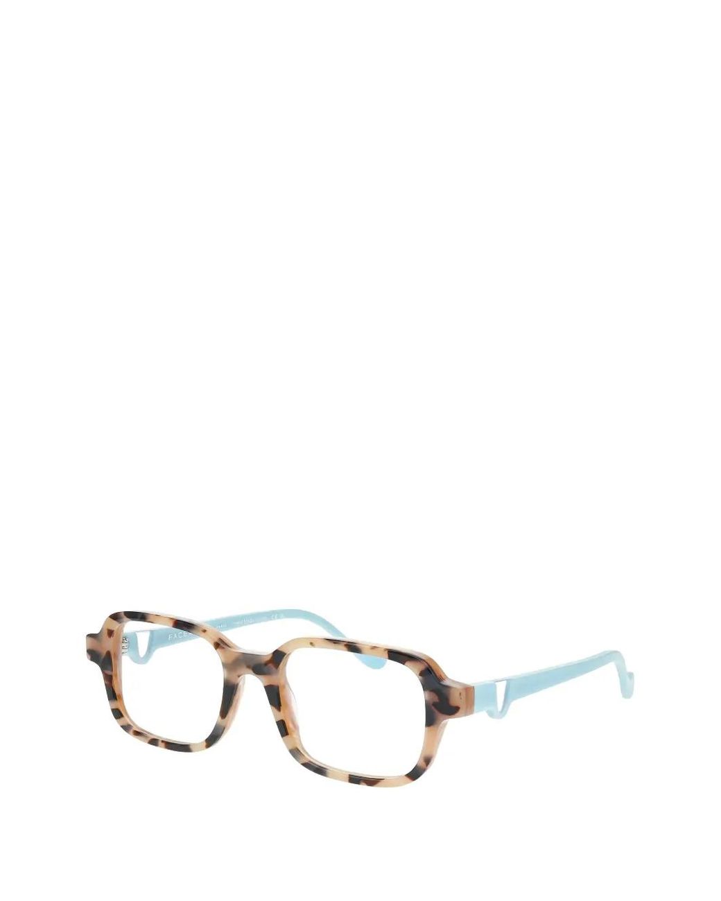 Face A Face White Eckige Gap2 Brille