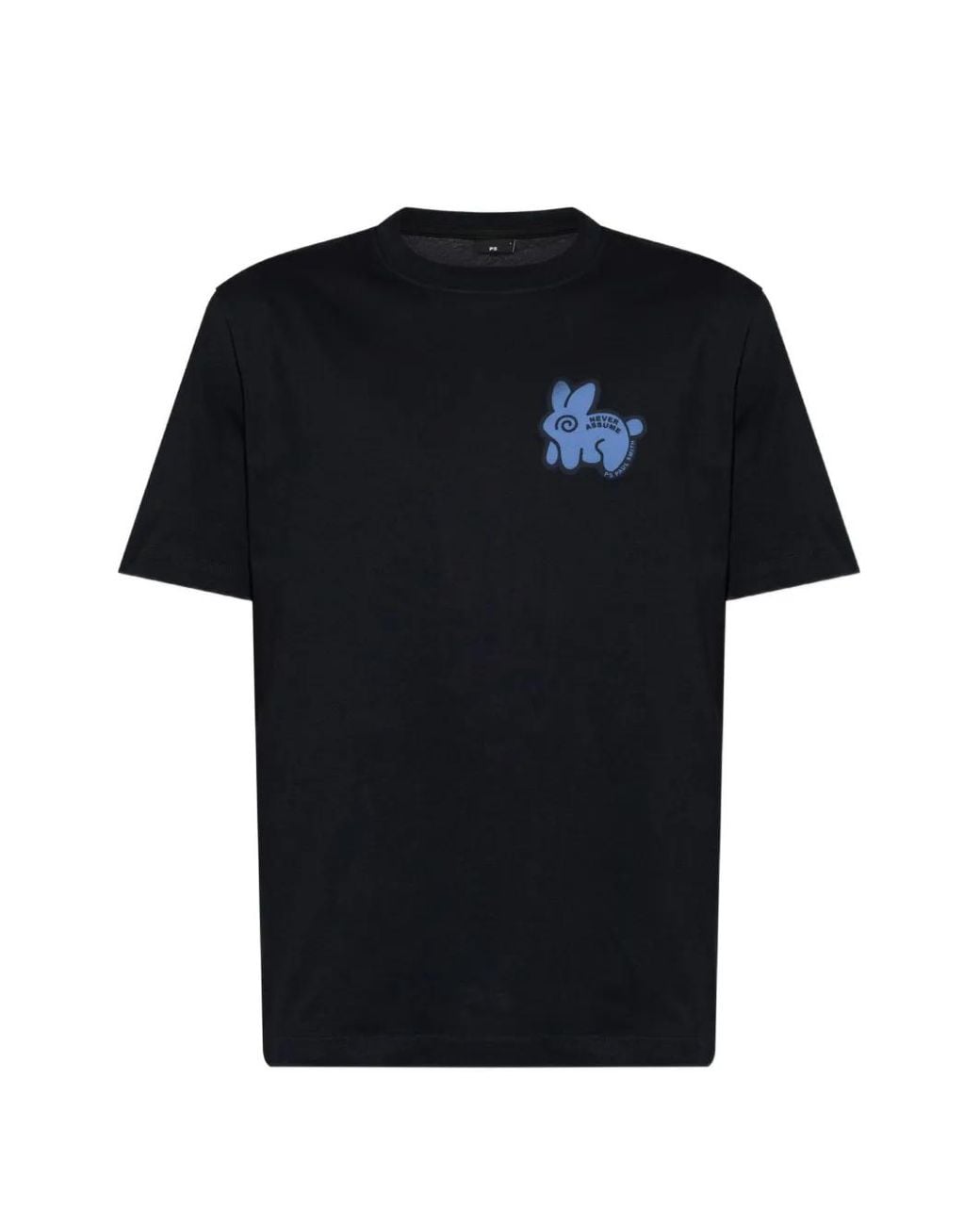 Paul Smith Black T-Shirt With Print for men