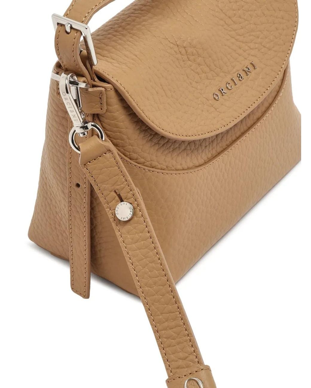 Orciani Brown Small Nana Soft Tote Bag