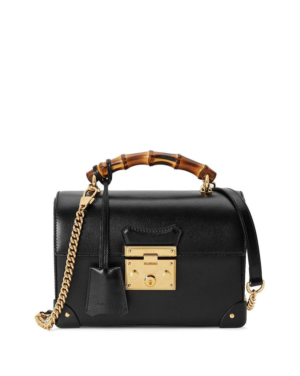 gucci padlock mini black