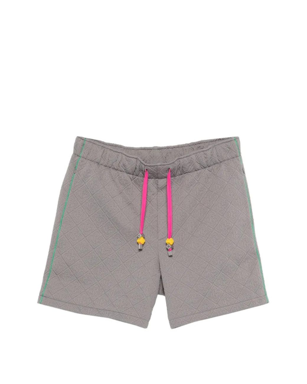 Casablanca Purple Logo-Pattern Shorts for men