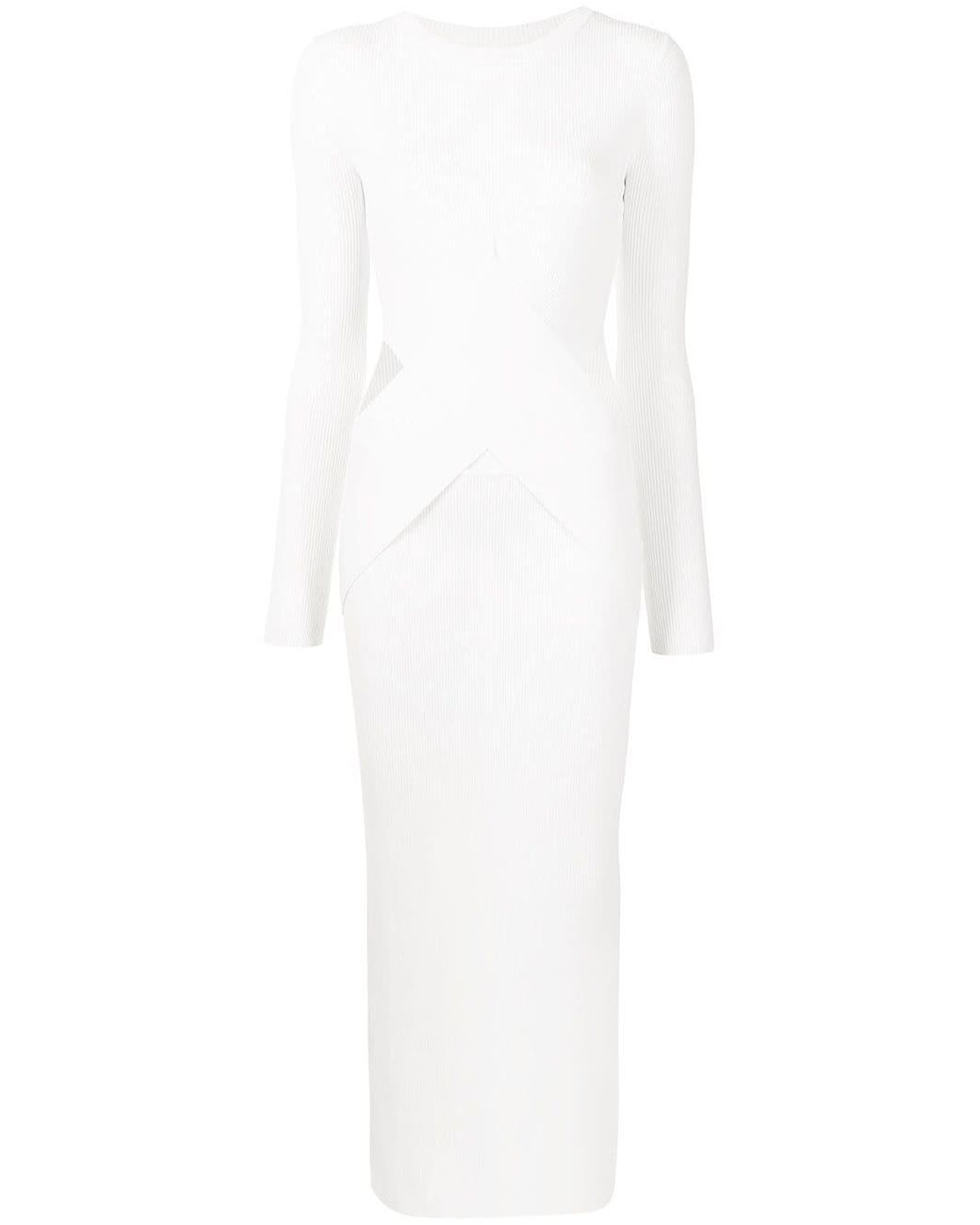 Sir. The Label Celena Draped Dress in White Lyst Australia