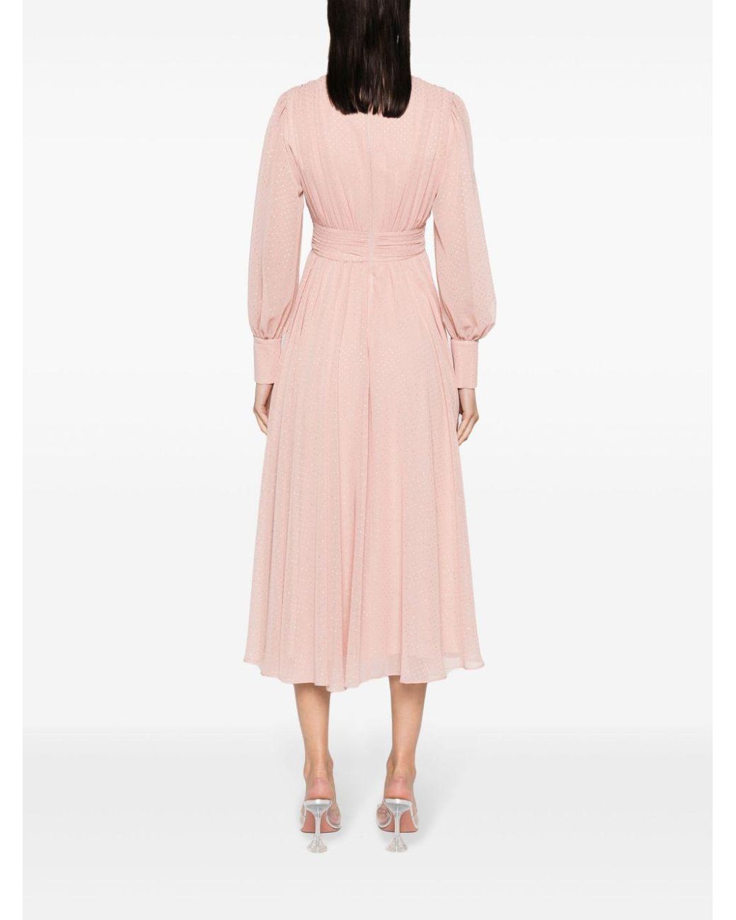 Nissa tulle midi dress online