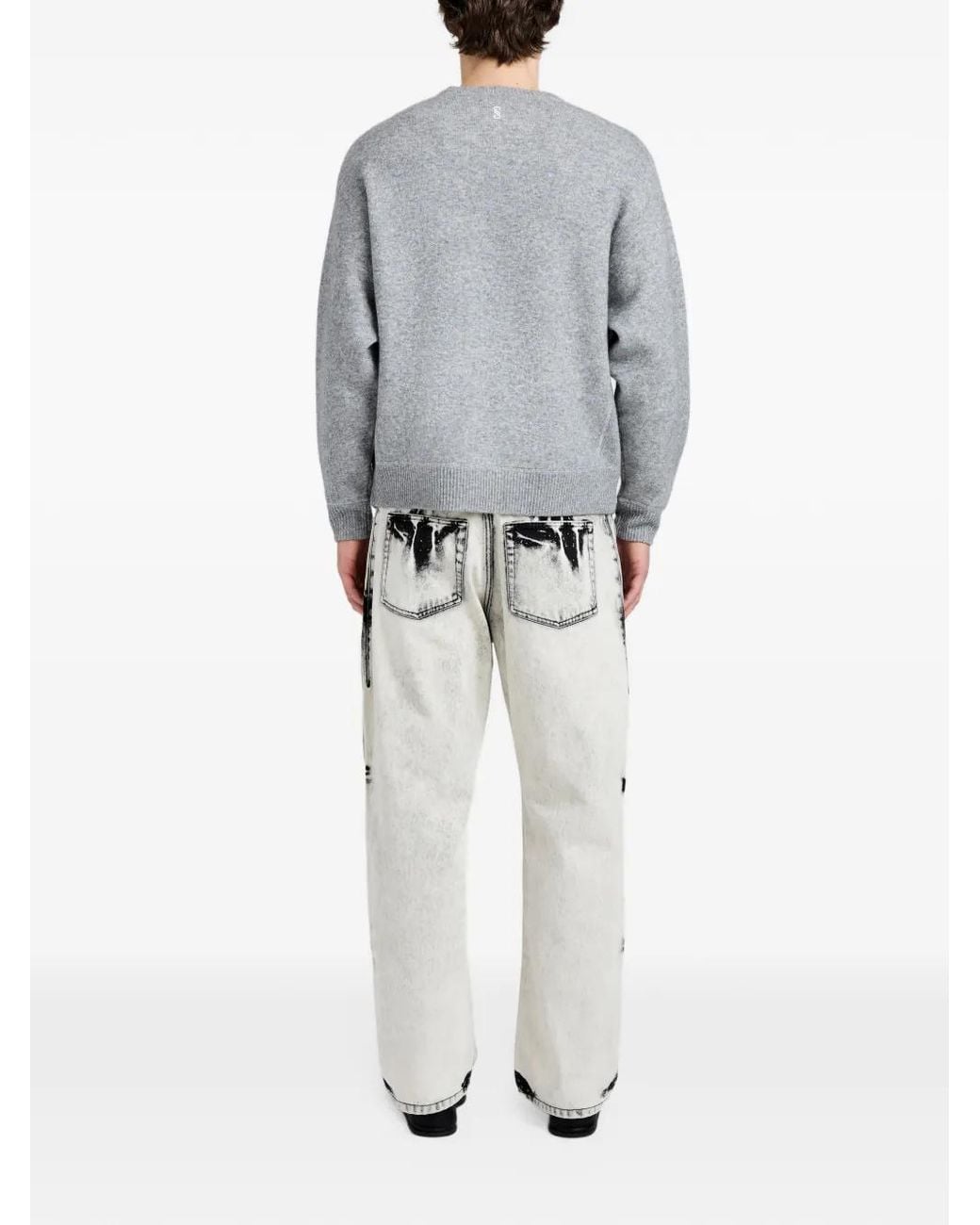 Proenza Schouler Gray Zach Sweater for men