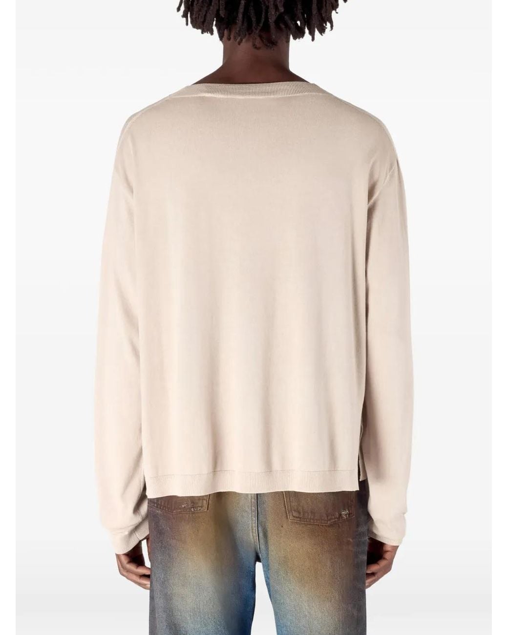 CAMPERLAB Natural Crew-Neck Top