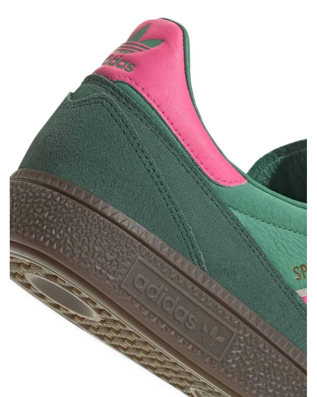 Adidas Green Handball Spezial Sneakers for men