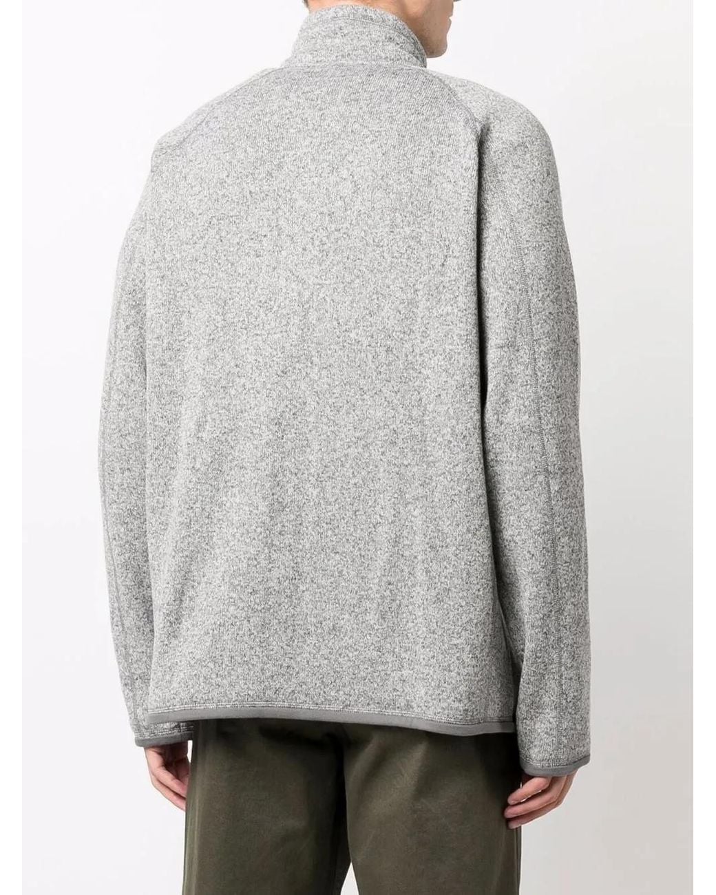 Patagonia Gray Better Sweater Fleece Jacket for men