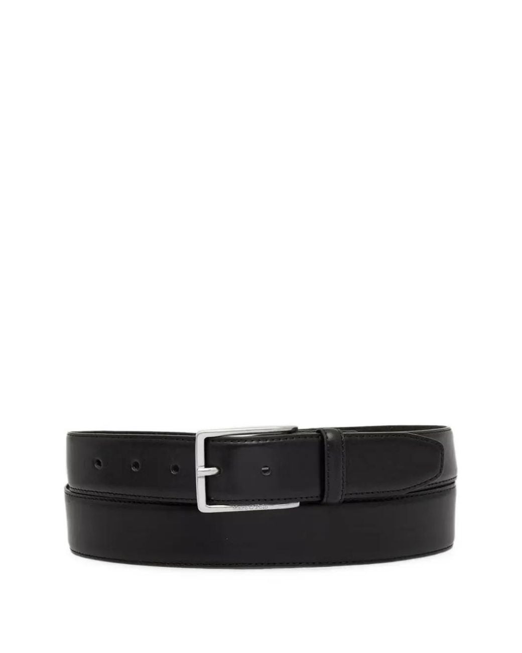 Marc O' Polo White Buckle-Fastening Leather Belt for men