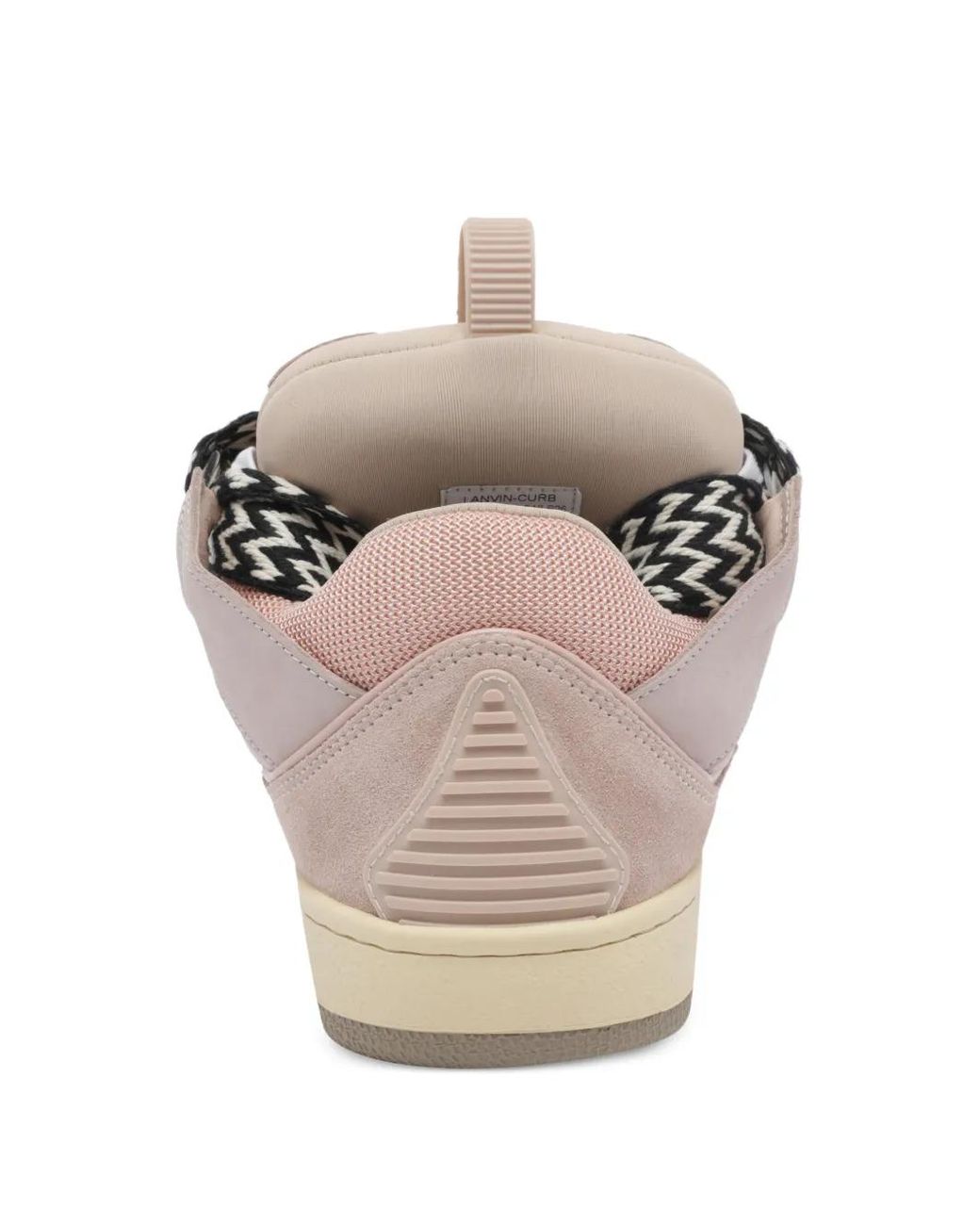 Lanvin White Curb Sneakers