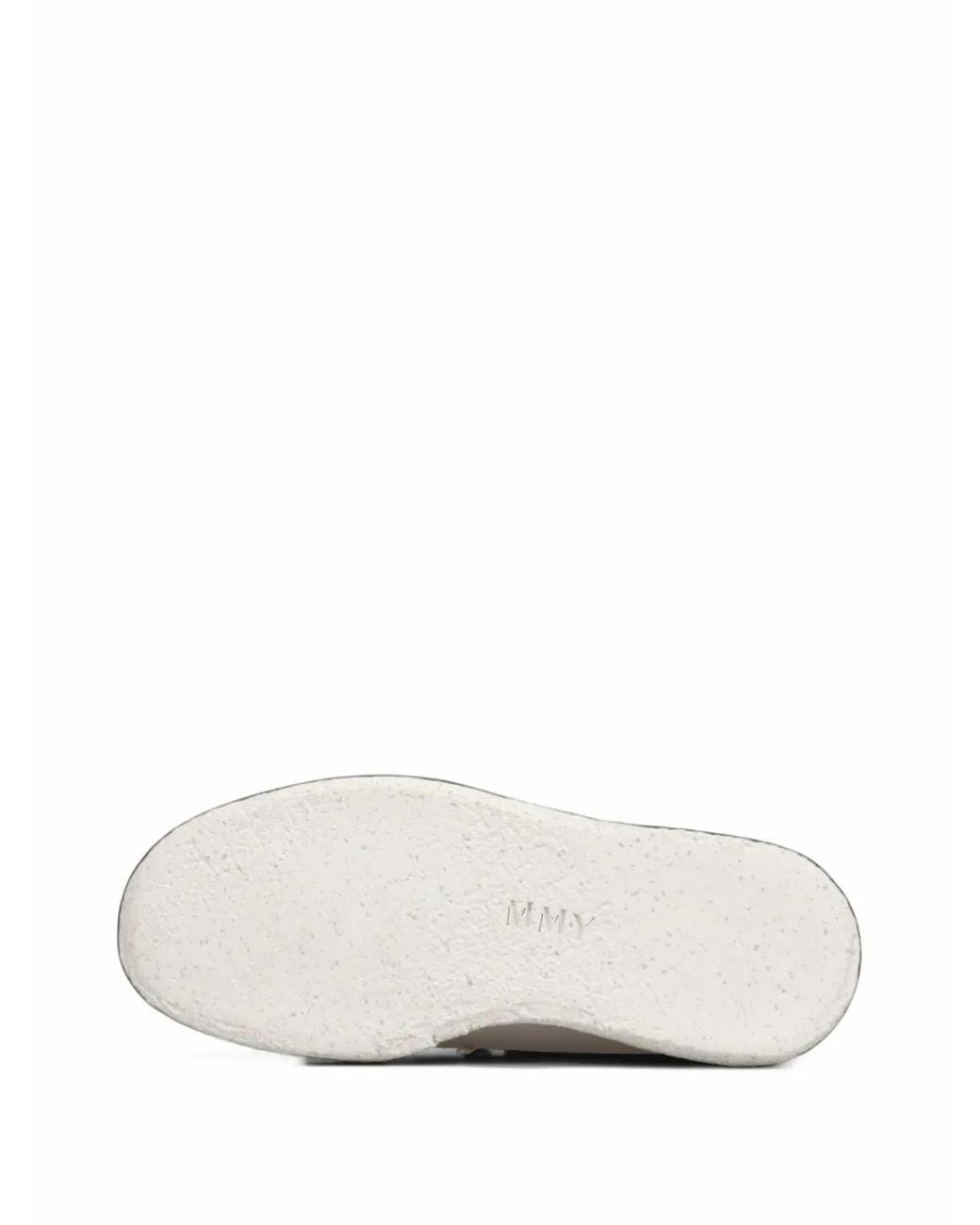 Maison Mihara Yasuhiro White "David"Canvas Inter Lace Shoes for men
