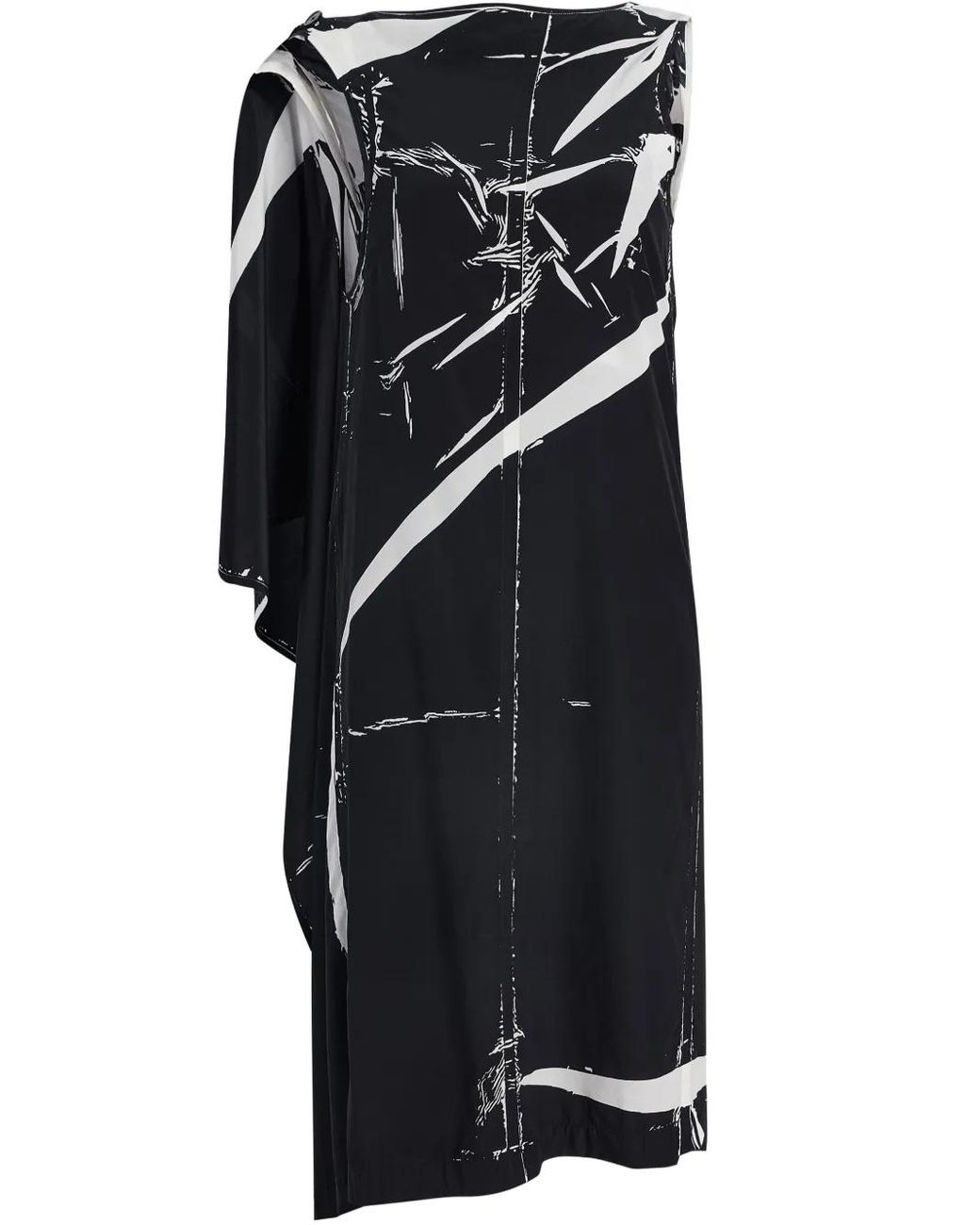 Proenza Schouler Black Ondine Midi Dress