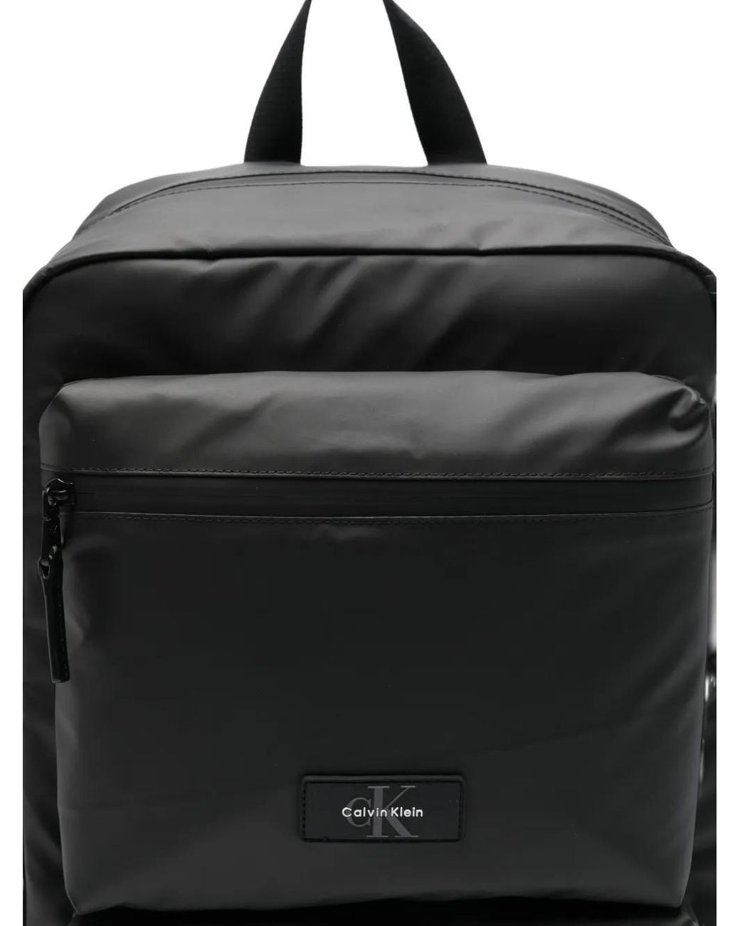 Calvin Klein Black Utility Pocket Backpack for men