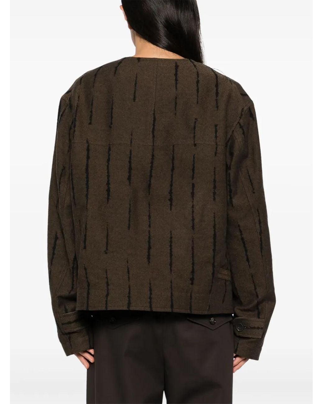 Ziggy Chen Black Twill Weave Jacket for men