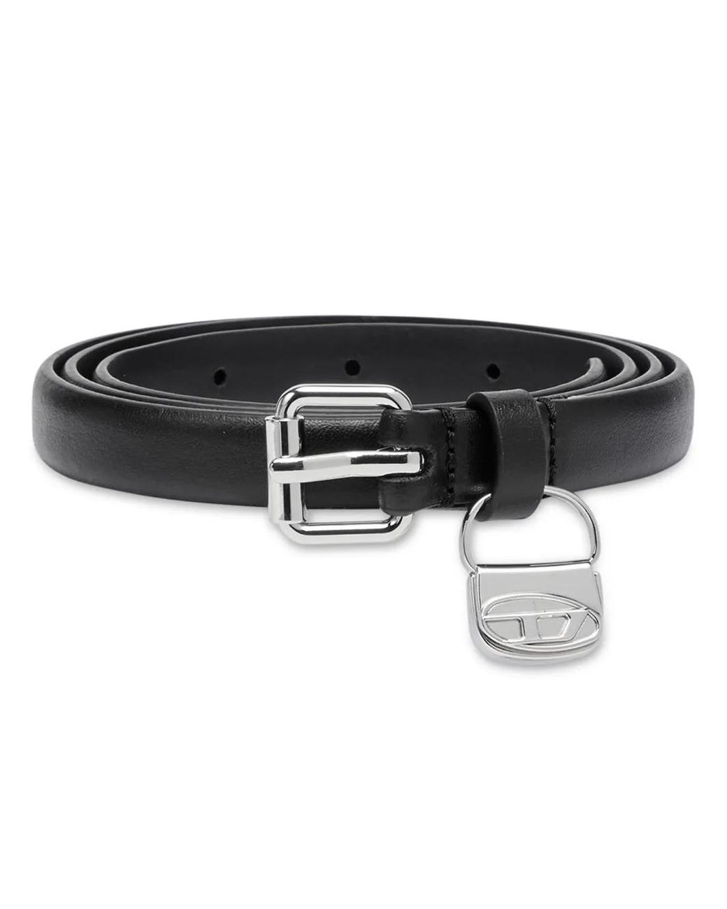 DIESEL Black B-Charm Hip Belt