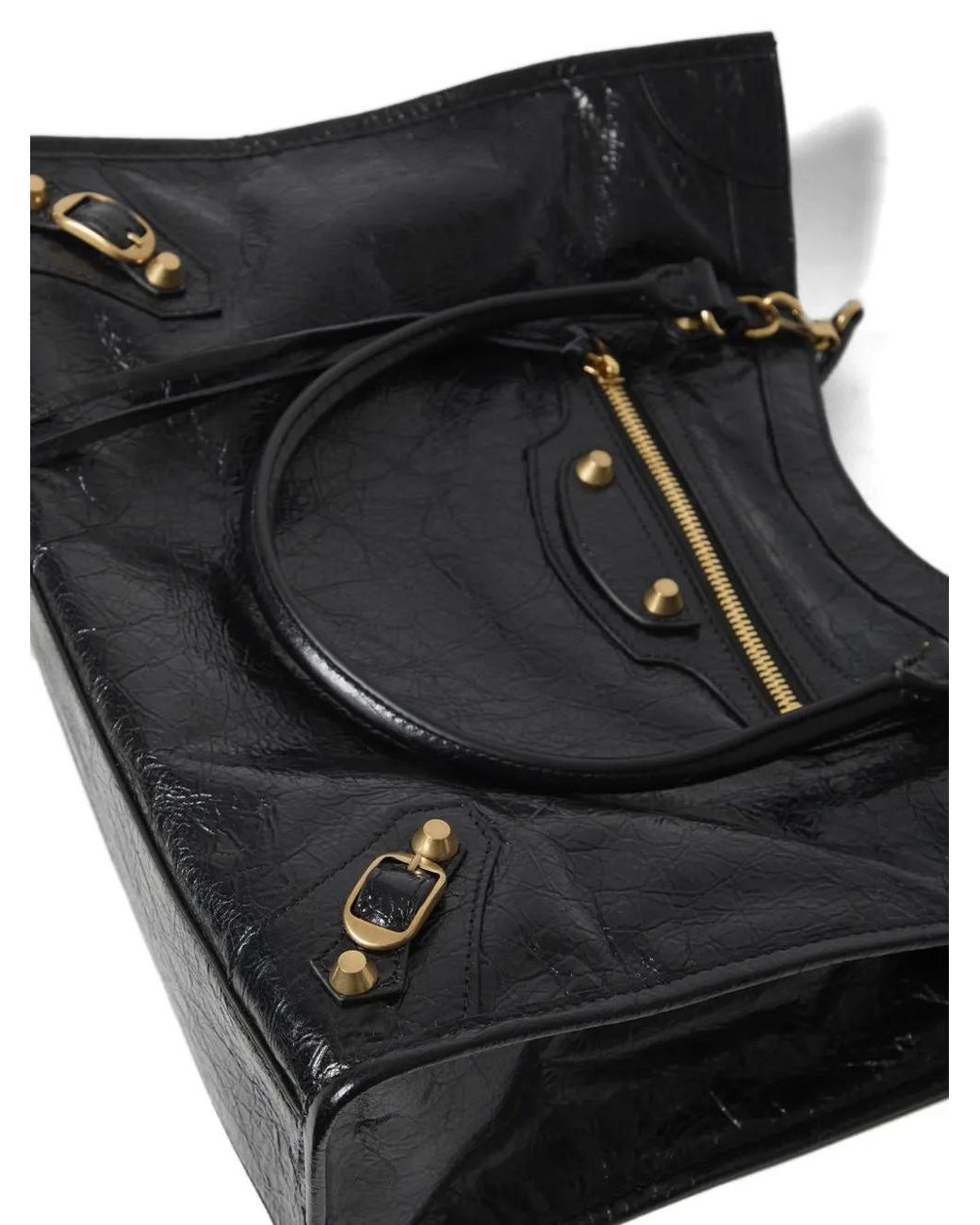 Balenciaga Black Le City Tote Bag