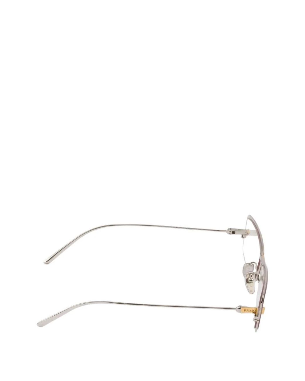 Prada White Runway Sunglasses