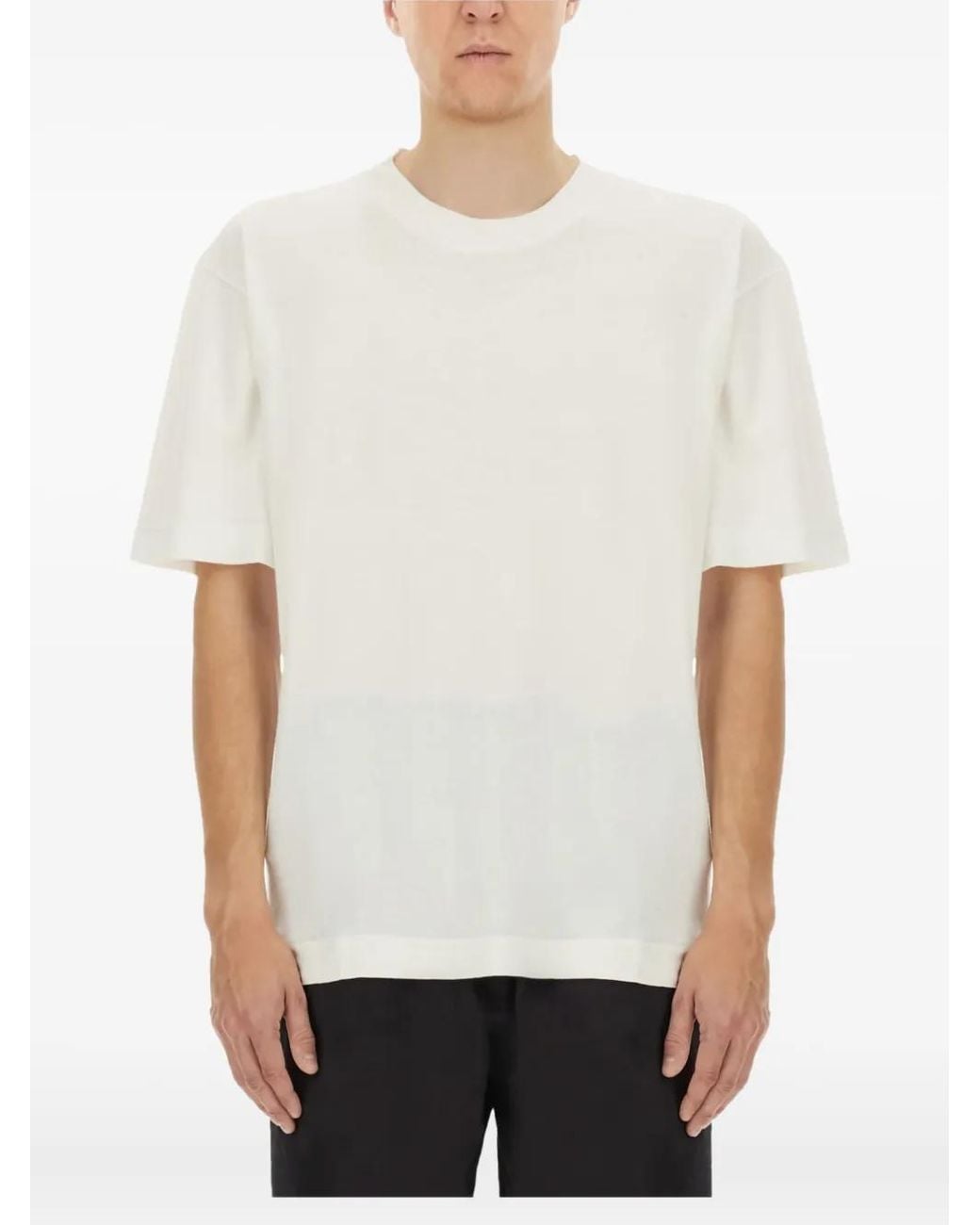 Margaret Howell White Short-Sleeve T-Shirt for men