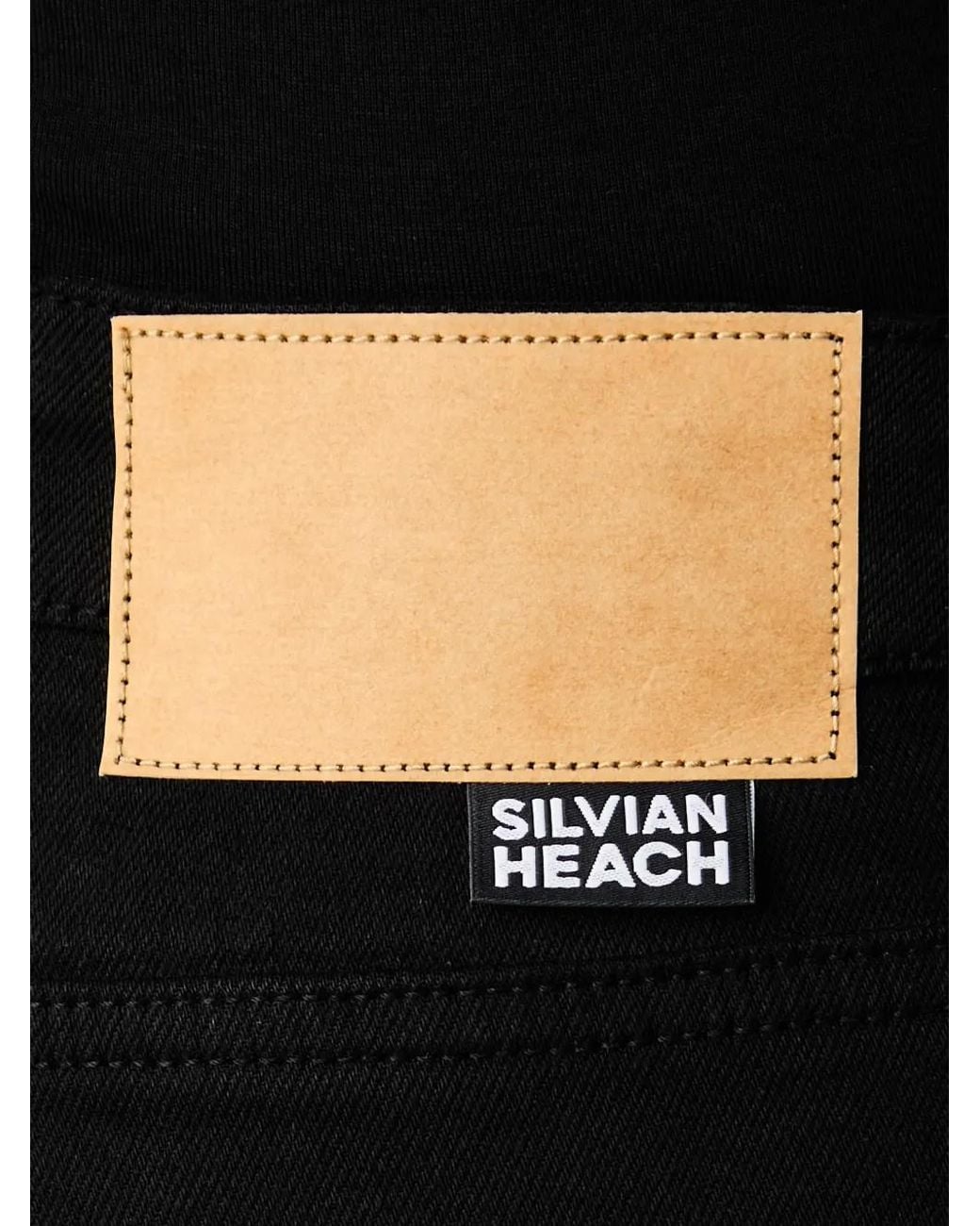 Silvian Heach Black Mid-Rise Flared Jeans