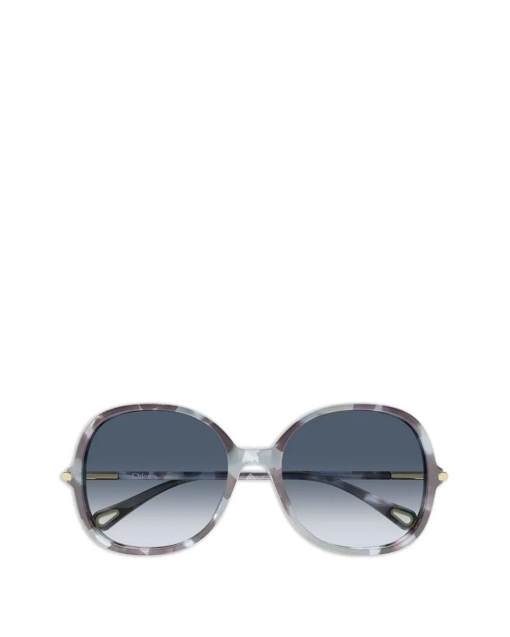 Chloé Blue Sonnenbrille Mit Logo