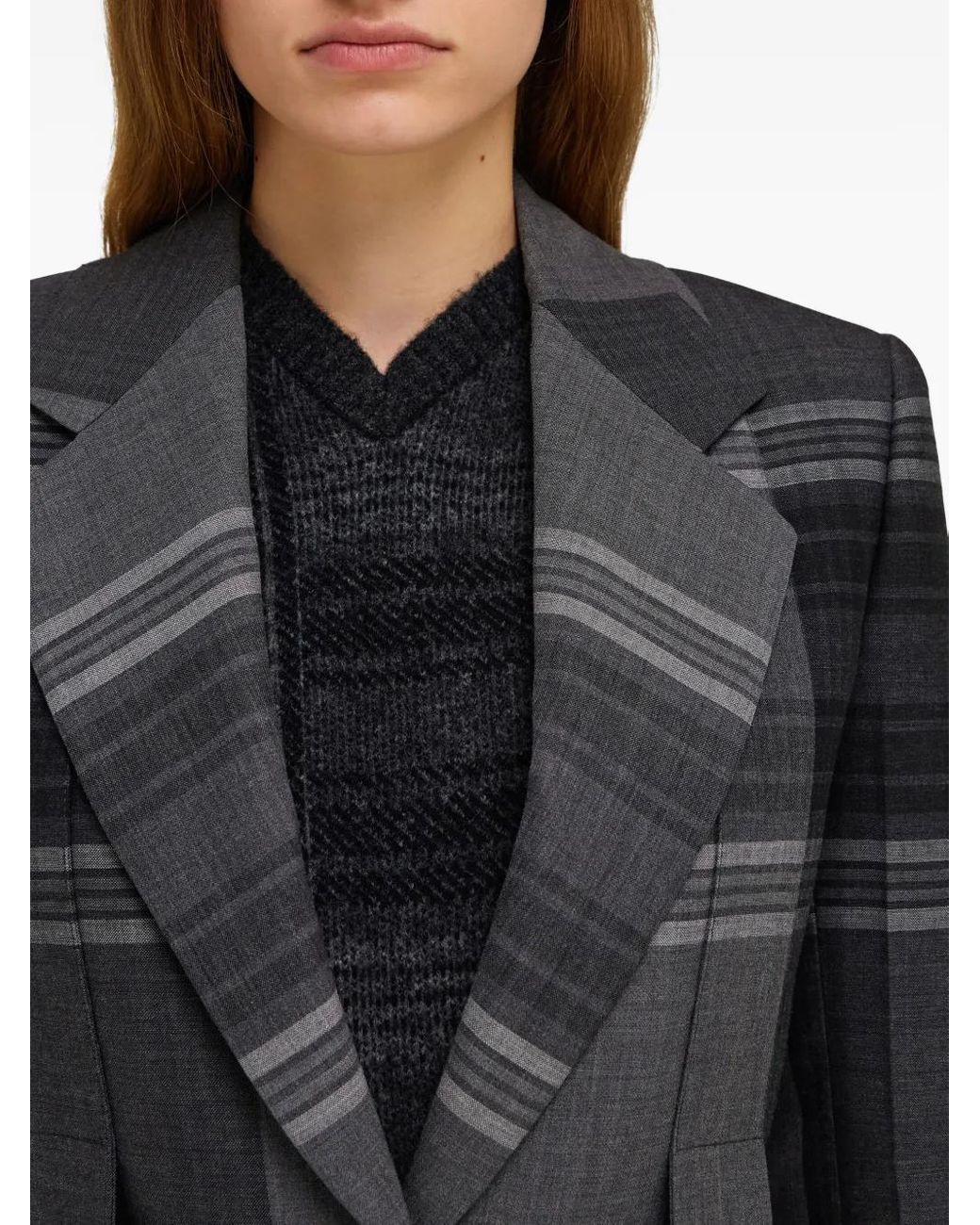 Ferragamo Black Belted Blazer