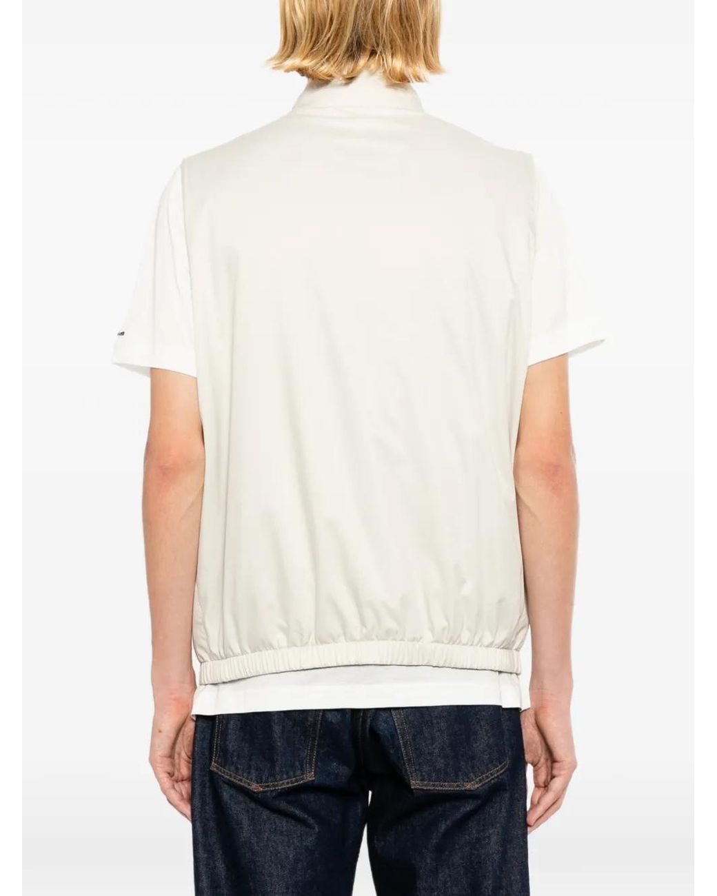 Cazadora Reversible Sin Mangas Kiton de hombre de color White