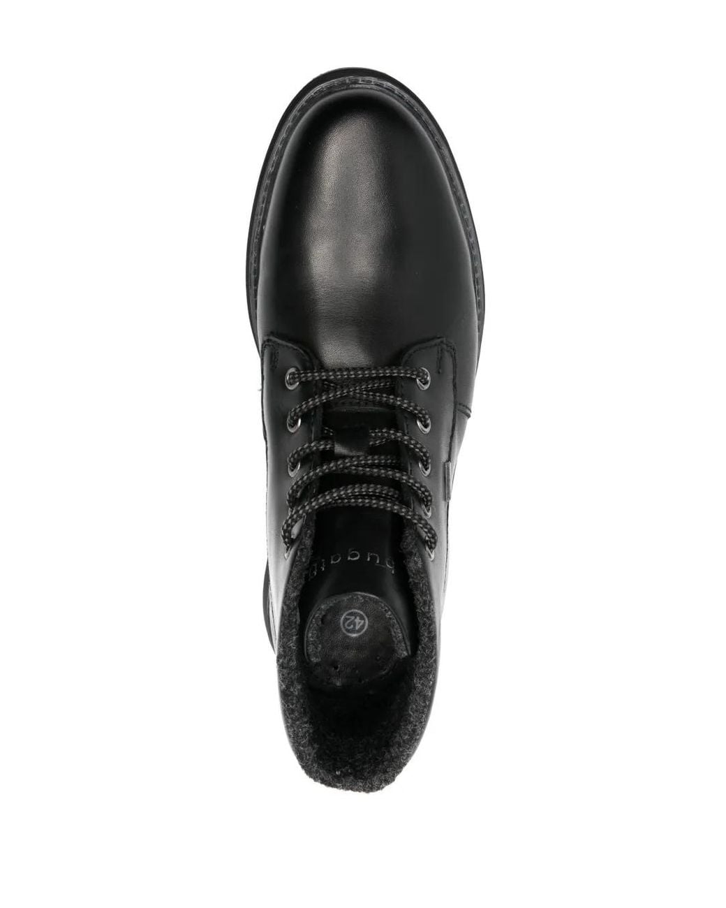 Bugatti Black Pako Evo Leather Boots for men