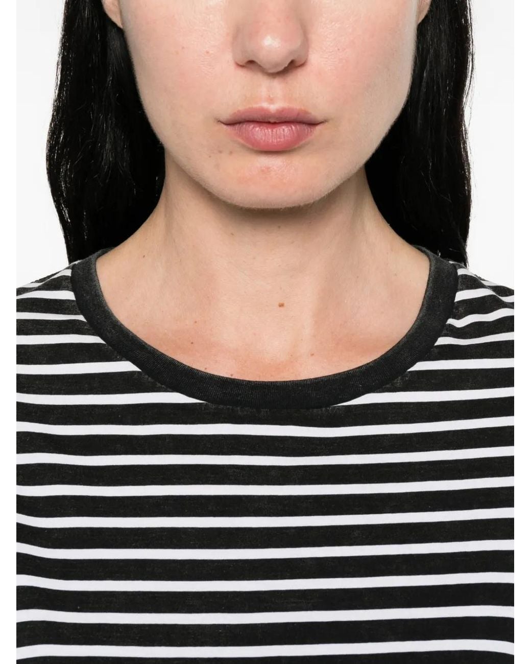 R13 Blue Striped T-Shirt