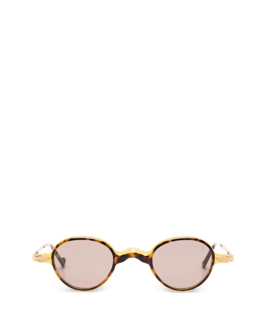 Eyepetizer Natural Round Sunglasses