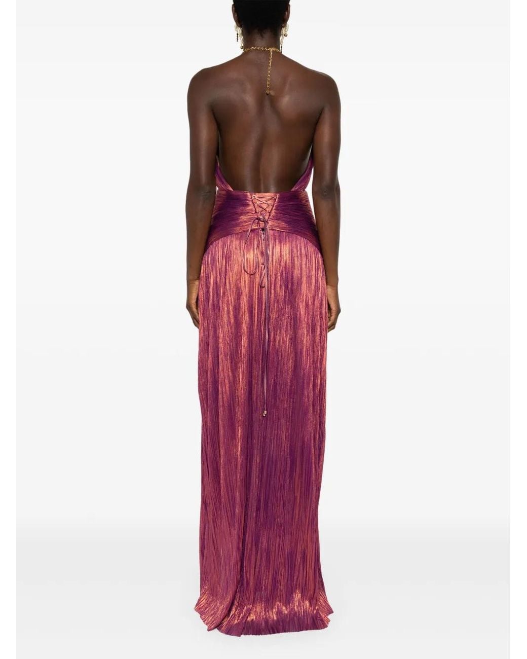 Maria Lucia Hohan Purple Estera Gown