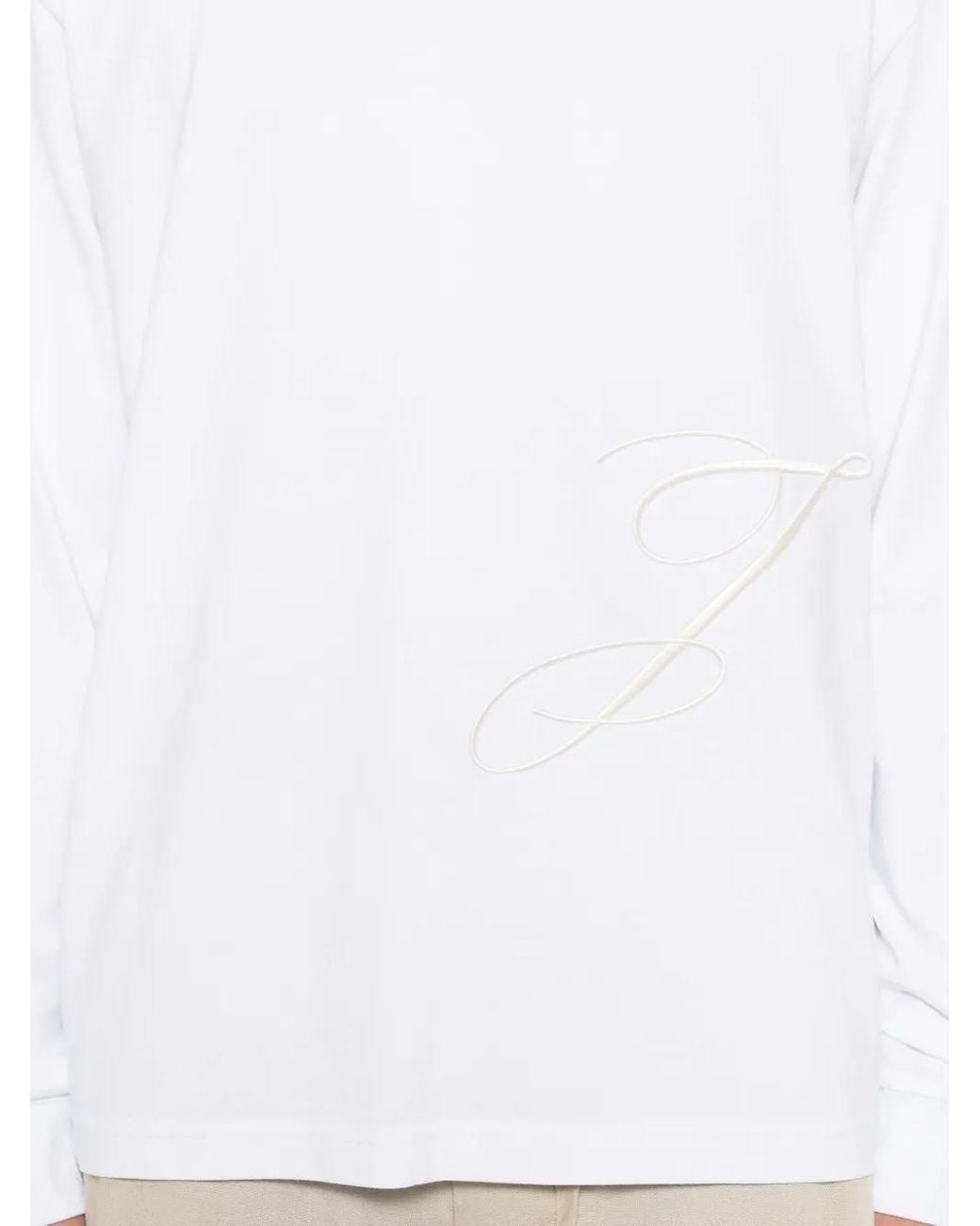 Jacquemus White The J T-Shirt for men