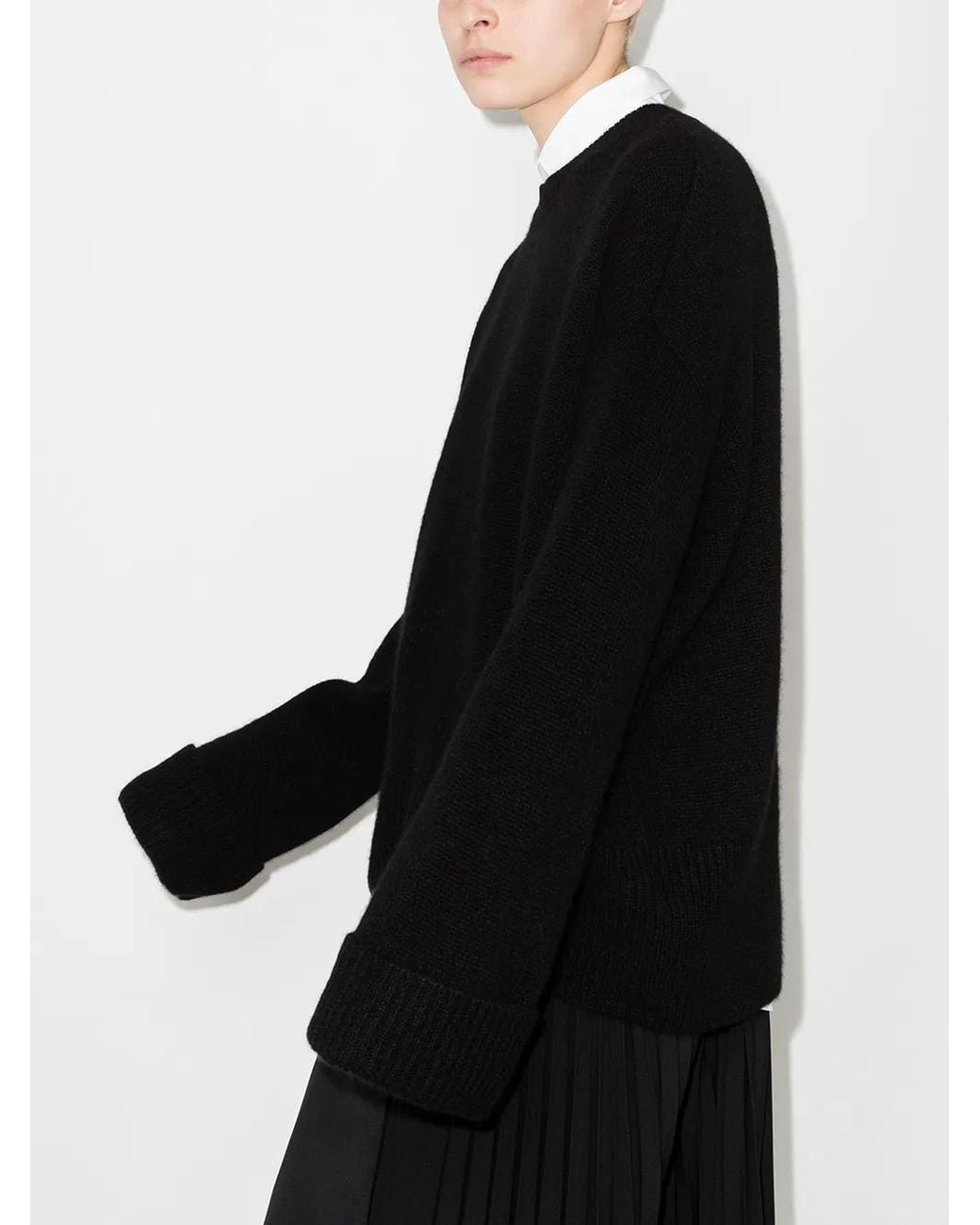 arch4 Black Knightsbridge Flared Sleeves Jumper