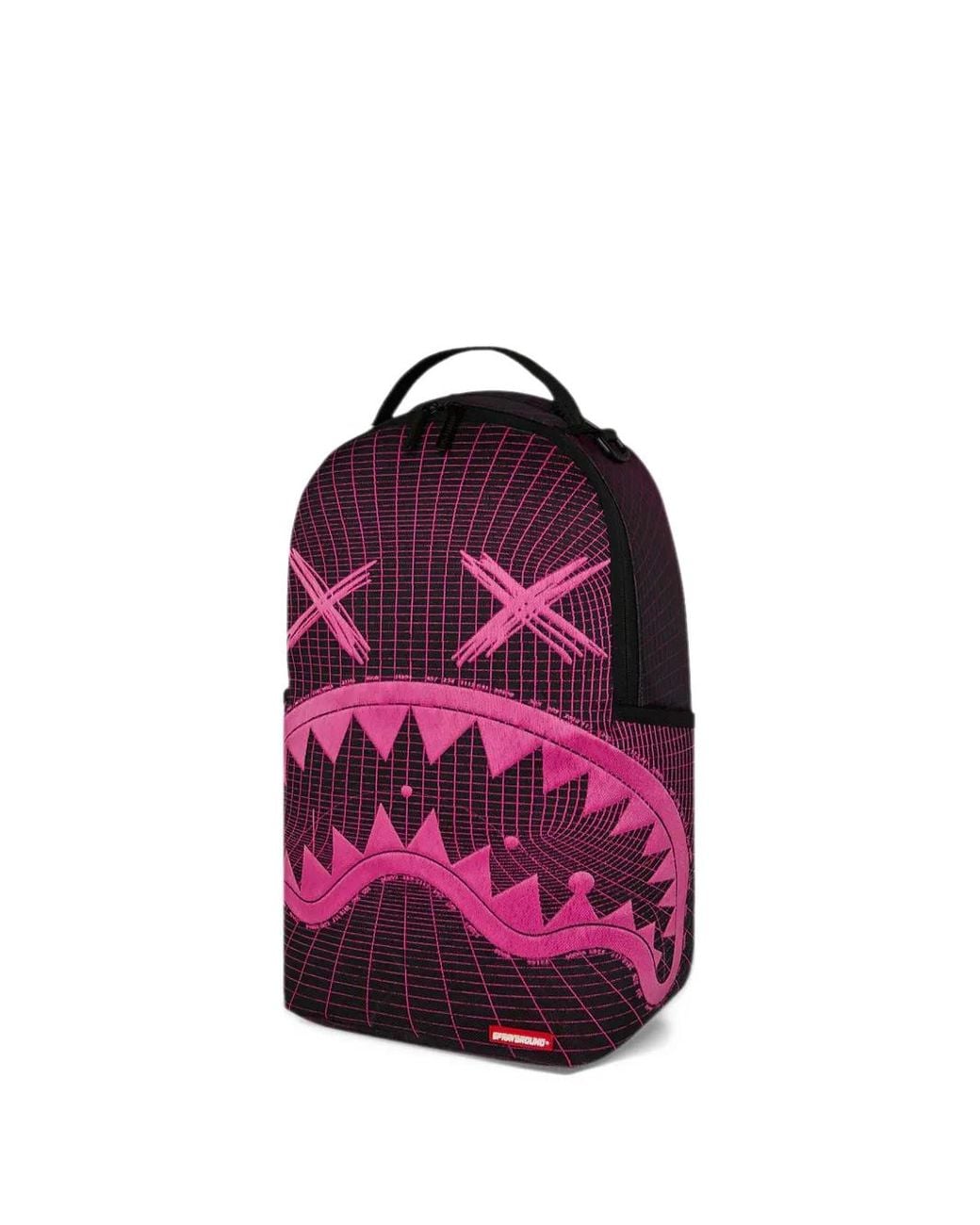 Sprayground Pink Vaporwave Fiber-Optic Backpack for men