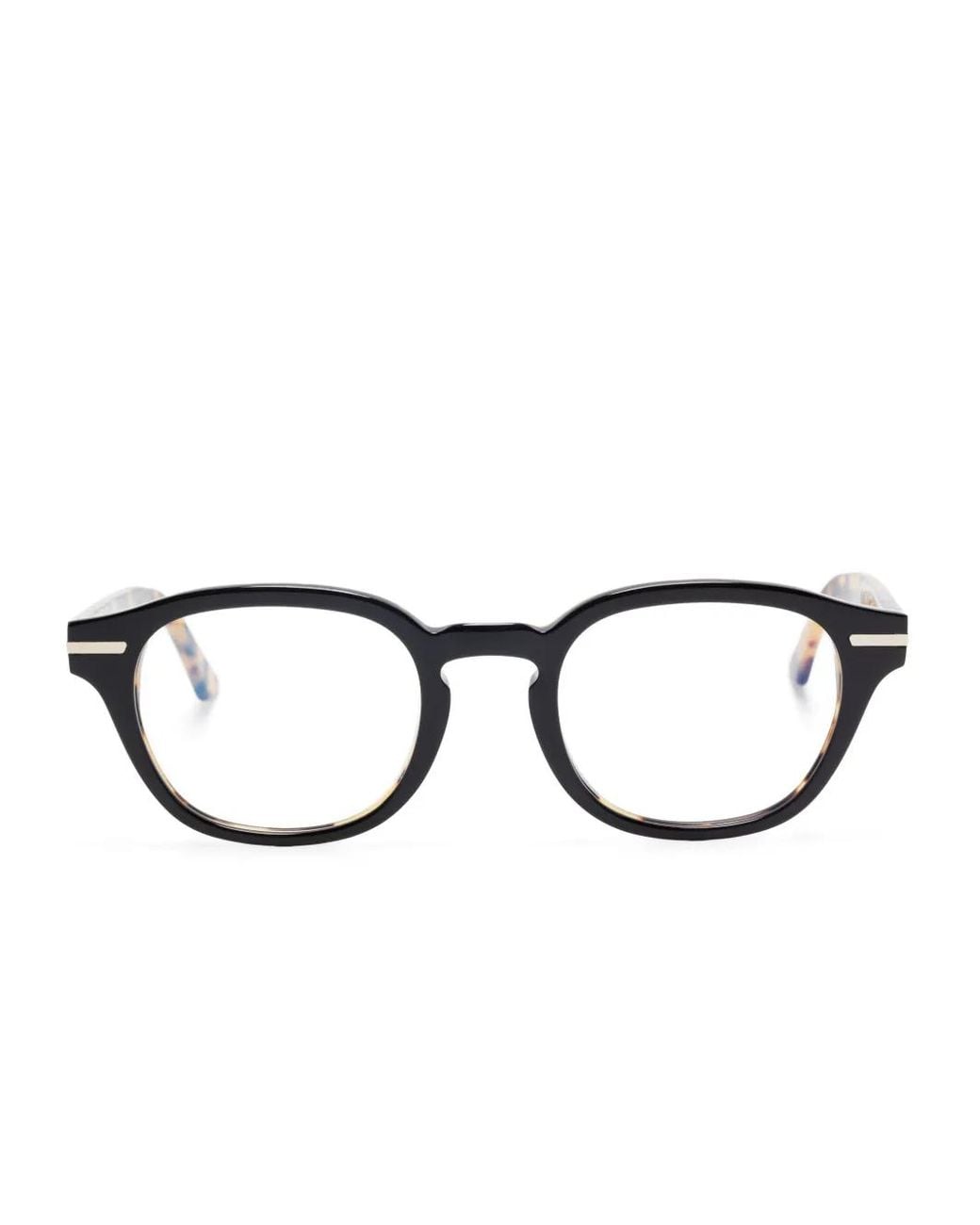 Cutler & Gross Black Square-Frame Glasses