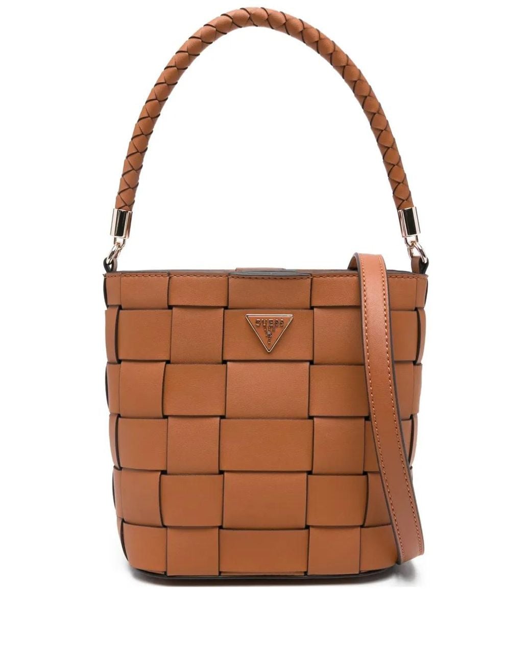 Borsa A Secchiello Maylee di Guess in Brown