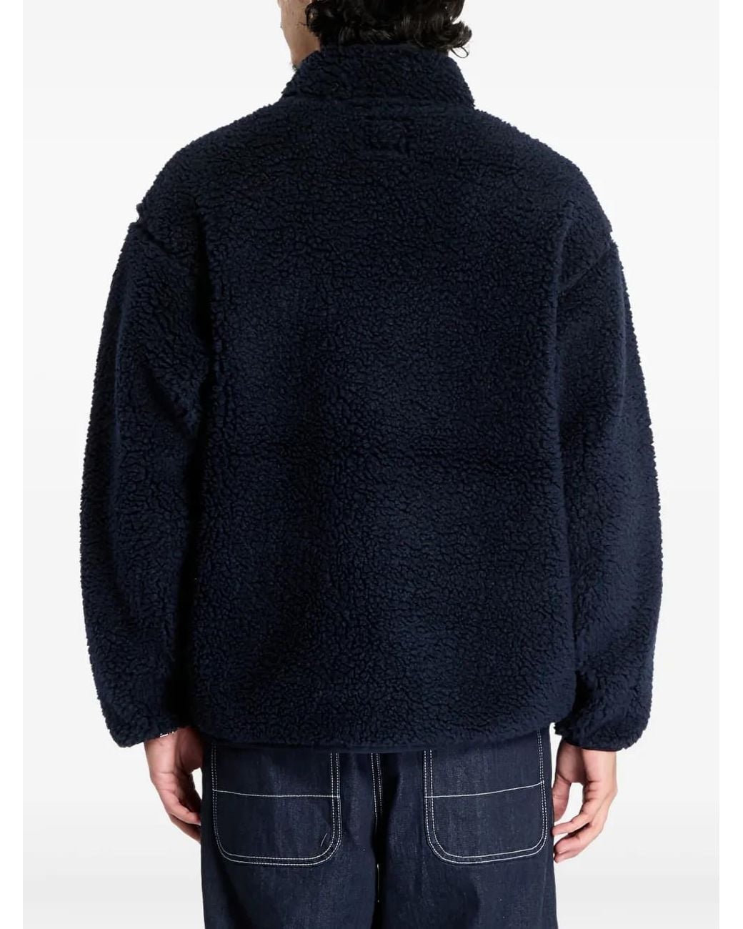 Gramicci Blue Logo-Embroidered Jacket