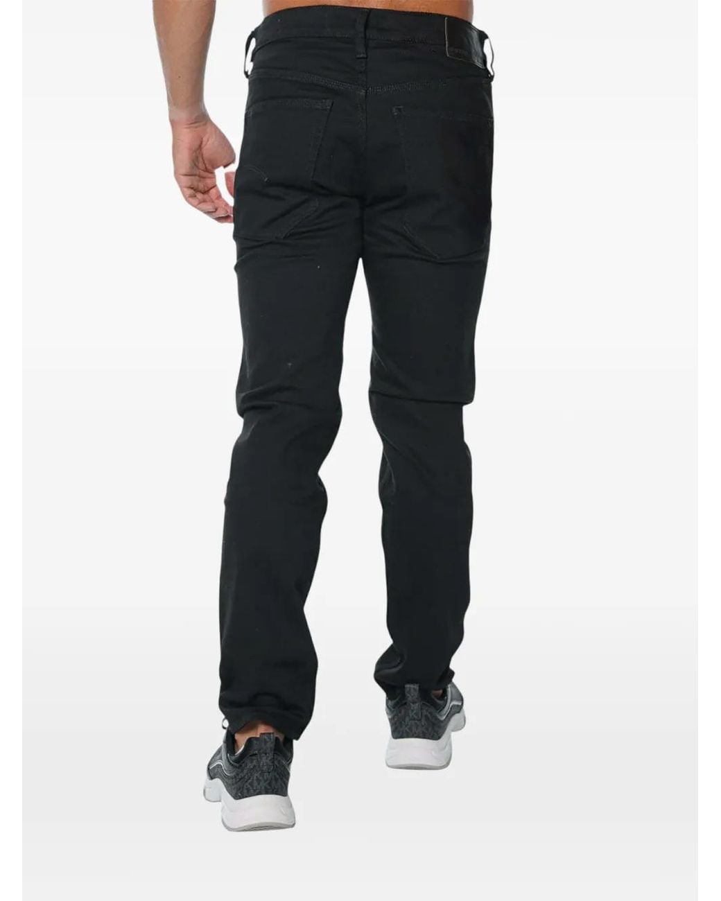 G-Star Black Streem Slim-Tapered Jeans for men