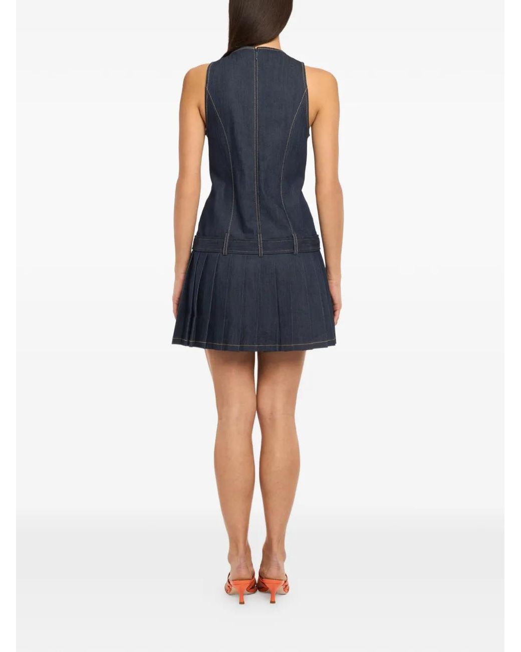 Cinq À Sept Blue Elyse Denim Dress