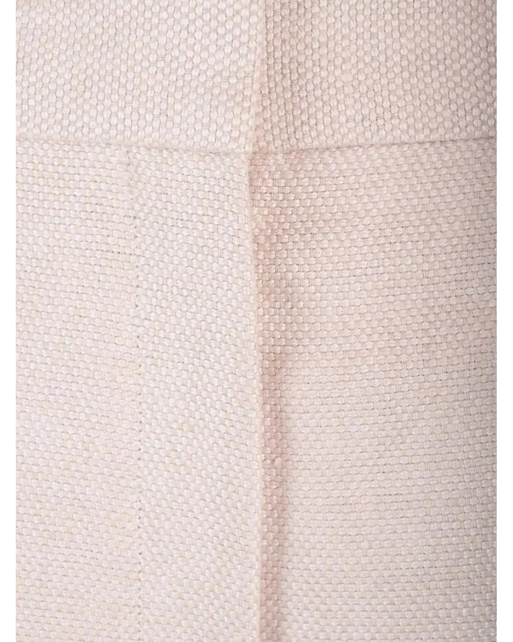 Theory White Linen-Twill Trousers