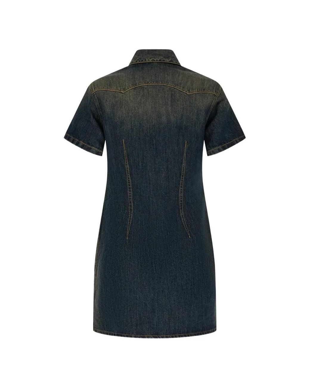 Fendi Black Button-Down Dress