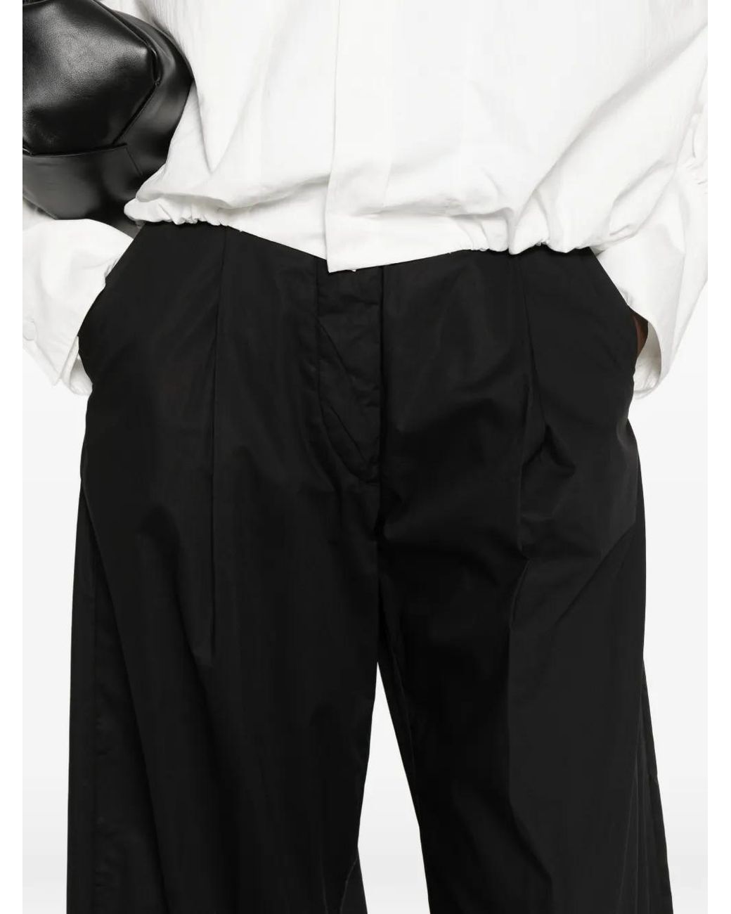 Thelatest Black Billie Pleated Trousers