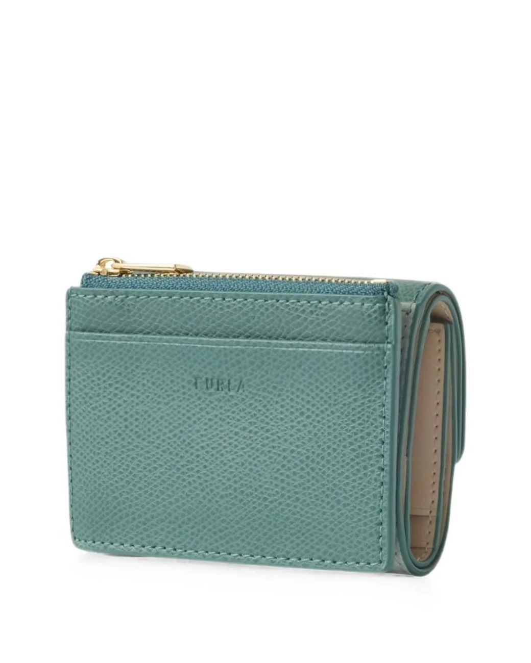 Furla Green Iride Compact Wallet S