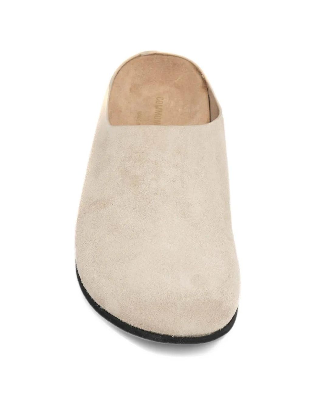 Common Projects White Mules Aus Wildleder