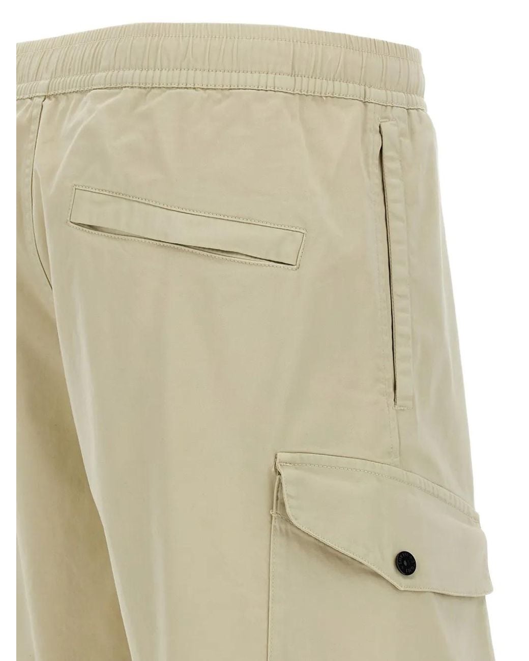 Stone Island Natural Shorts for men
