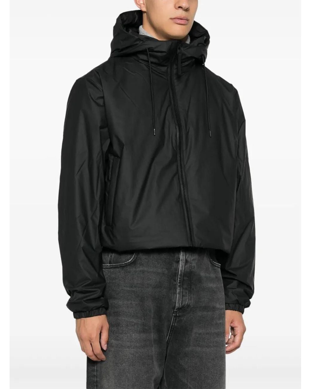 Rains Black Lohja Jacket