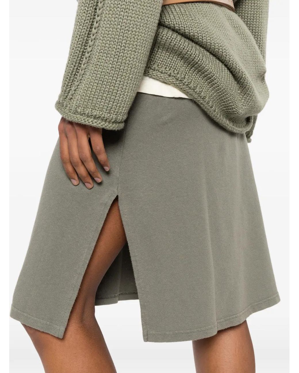 Our Legacy Gray Picnic Skirt