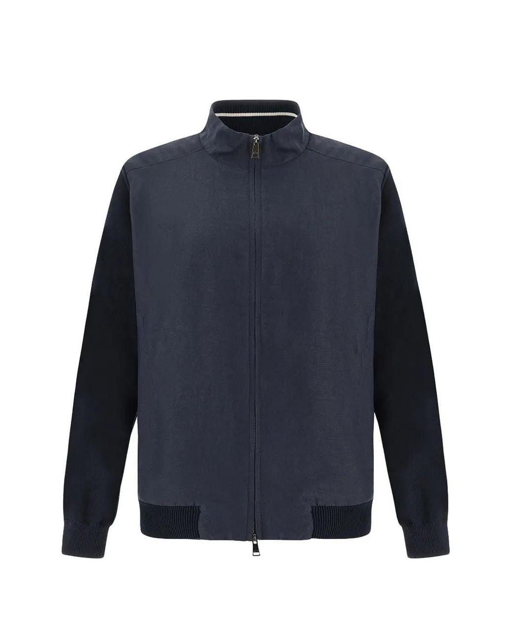 Paul & Shark Blue Zip-Fastening Jacket for men