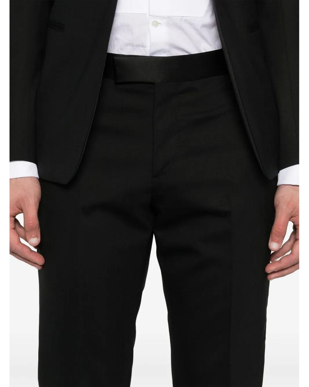 Lardini Black Single-Breasted Suit for men